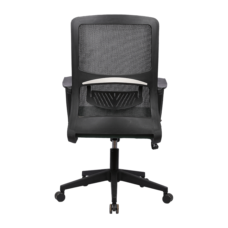 Sedentary Ergonomic Teacher Office Mesh Chair With Green Seat Cushion