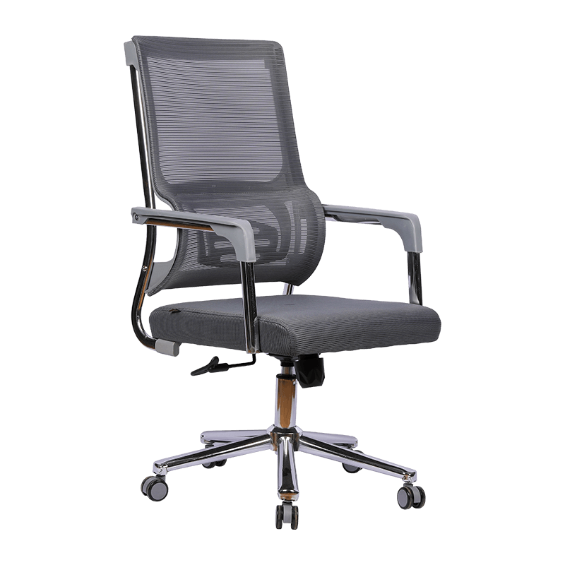 Simple Modern Adjustable Height Swivel Office Furniture Chair Bow-Shaped Mesh Chair