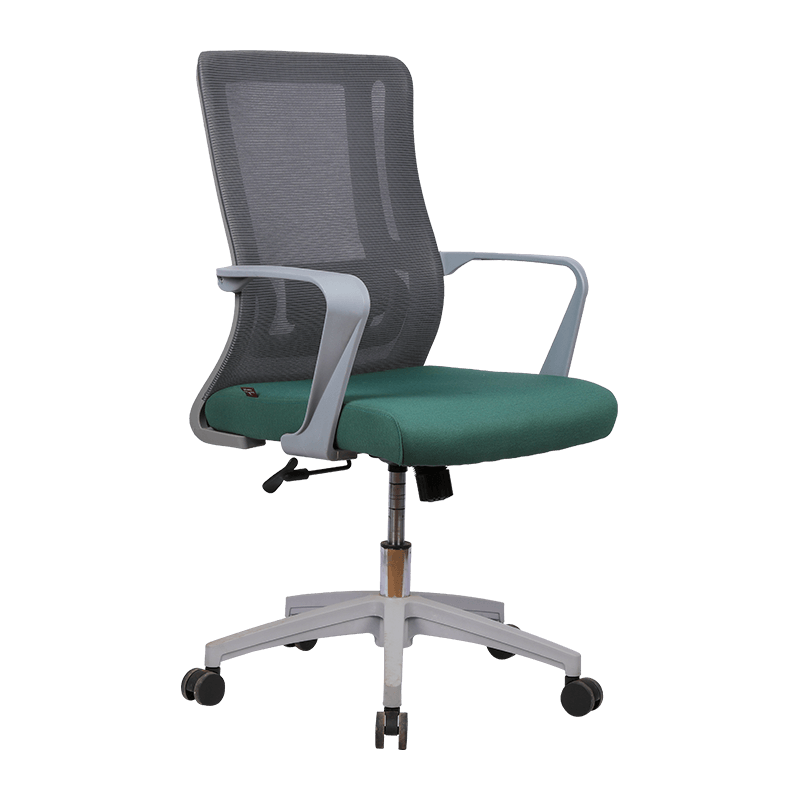 Comfortable Imported High-Permeability Mesh Chair For Meetings With Integrated Armrest