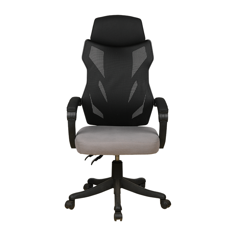 Ergonomic One-Piece Reclinable Lie Down Durable Computer Gaming Mesh Chair