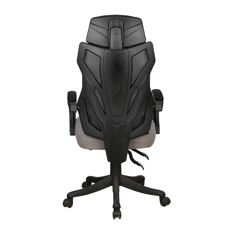 Ergonomic One-Piece Reclinable Lie Down Durable Computer Gaming Mesh Chair