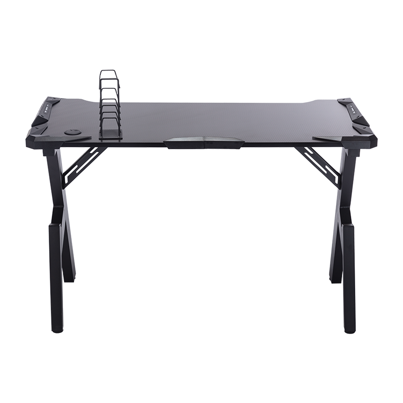 MDF Gaming Table With Blade(A) Legs With Built-In RGB Lighting Ergonomic Table