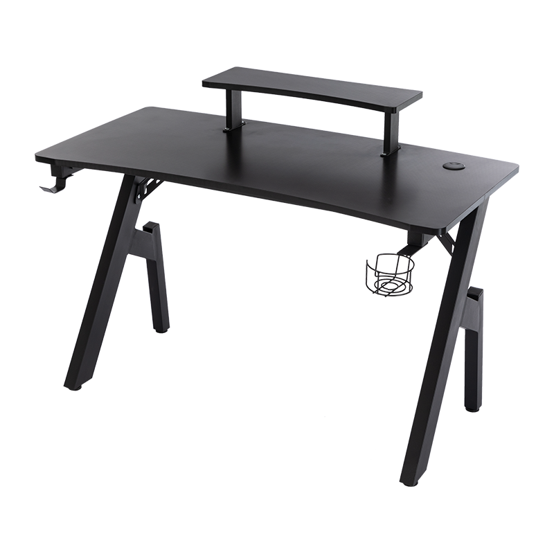 Ergonomic 2 Tier Gaming Table/Desk A-Frame Design Pc Table For Home Office